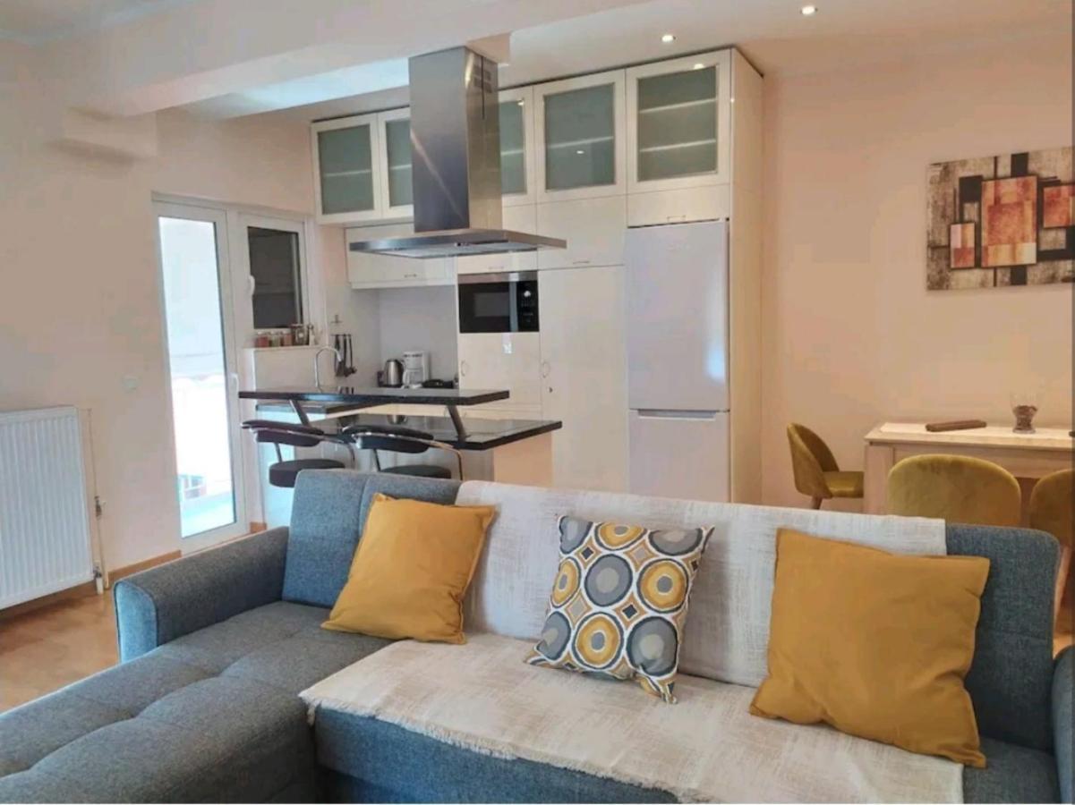 Stylish -Modern Apartment Heart Of Marousi Афины Экстерьер фото